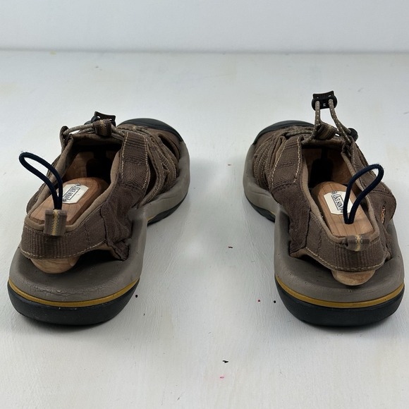 Keen Kanyon Sandals Men's 11.5 Brown Orange Waterproof Hiking Outdoors‎ Shoes - Picture 5 of 14